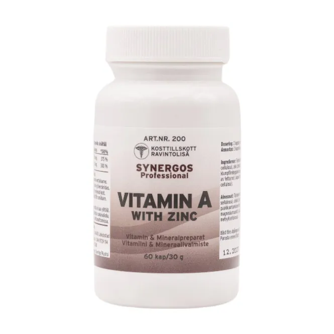 Hovedbilde A-vitamin med sink