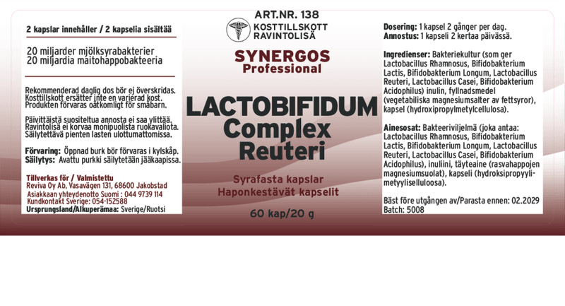 LactoBifidum Complex Reuteri